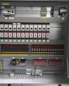 Control panel feed supply 8 daily silo